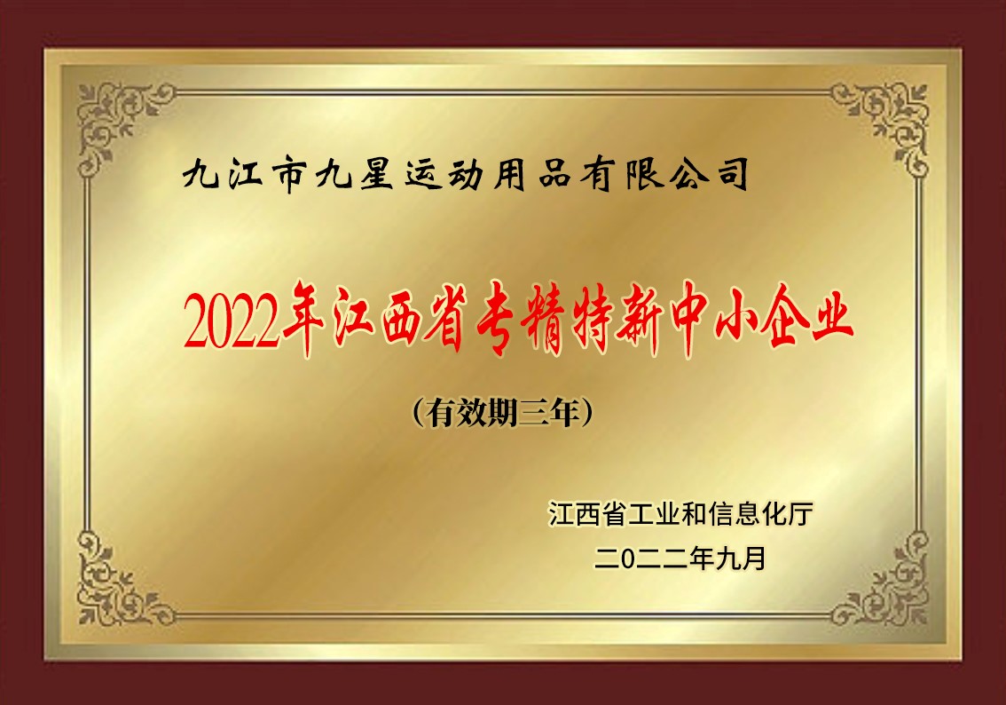 2022年江西省专精特新中小企业